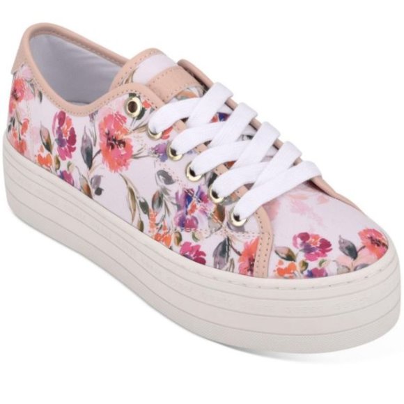 platform sneakers guess